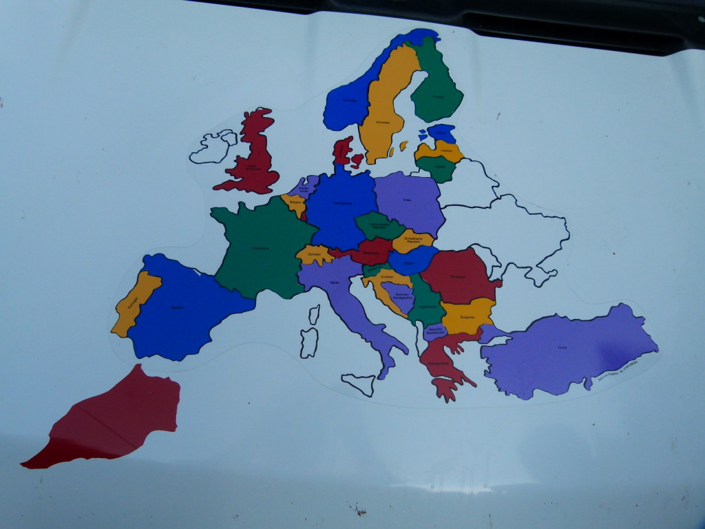 Bulgaria added to the map. It's getting fuller!!!