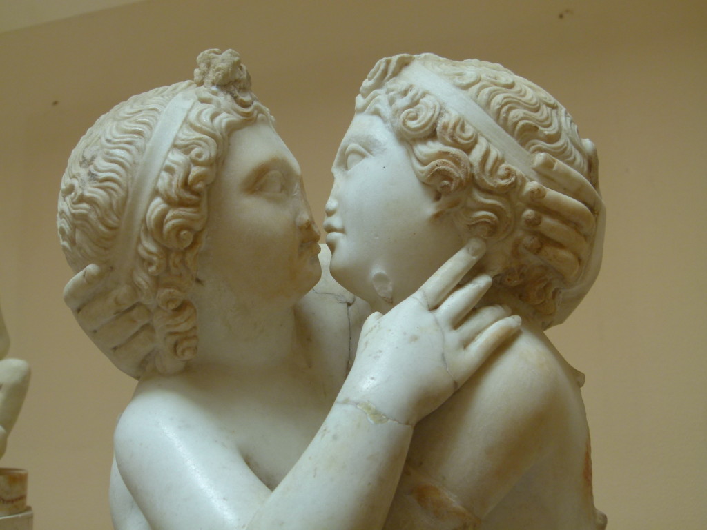 Statue of Cupid and Psyche. 