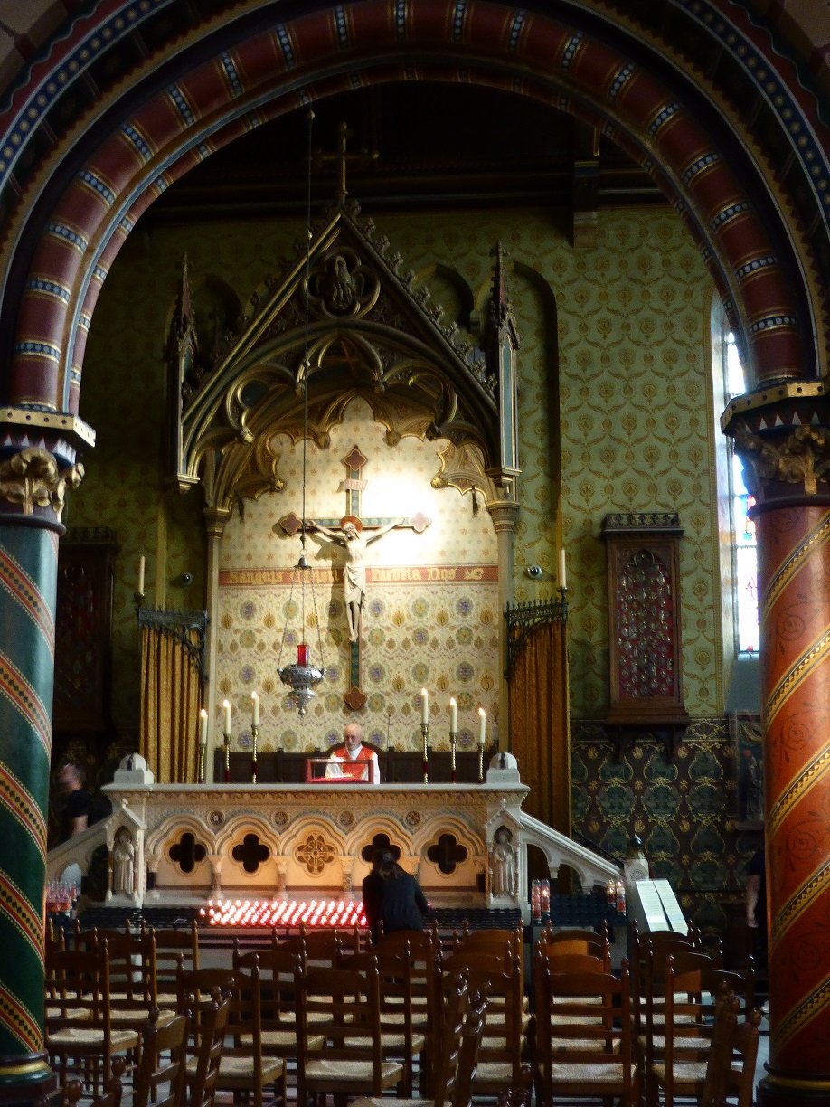 In this church they have the relic which is said to be the actual blood of Jesus. I had a look at it but not much to see inside a glass and gold vessel.
